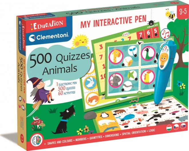 Educational Game: My Interactive Pen - 500 Animal Quizzes