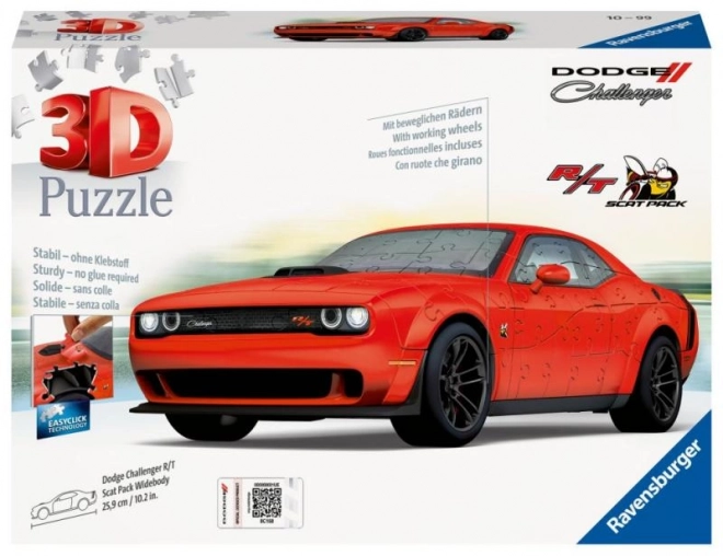 Dodge Challenger Model Puzzle Set