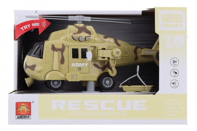 Battery Operated Helicopter Toy