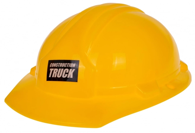 Construction Vehicle with Helmet and Accessories