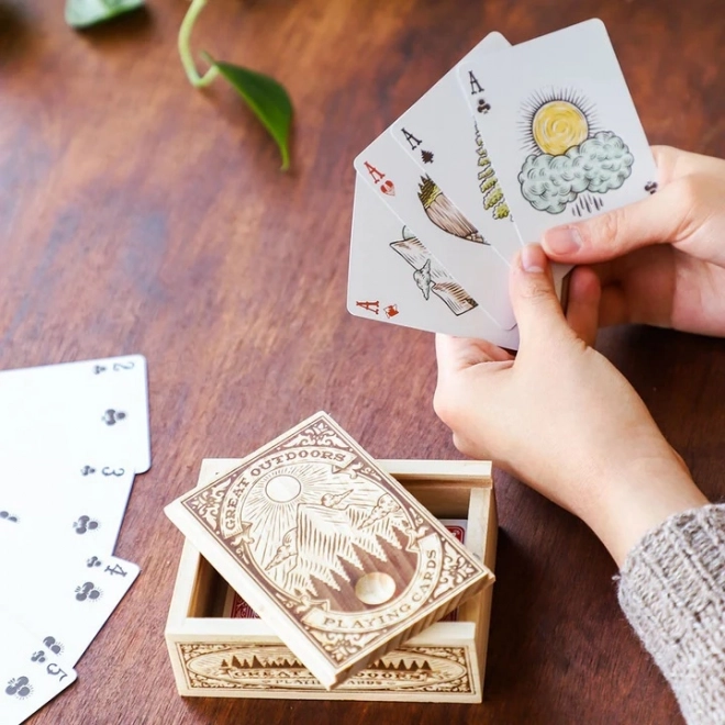 Nature's Beauty Playing Cards by Chronicle Books