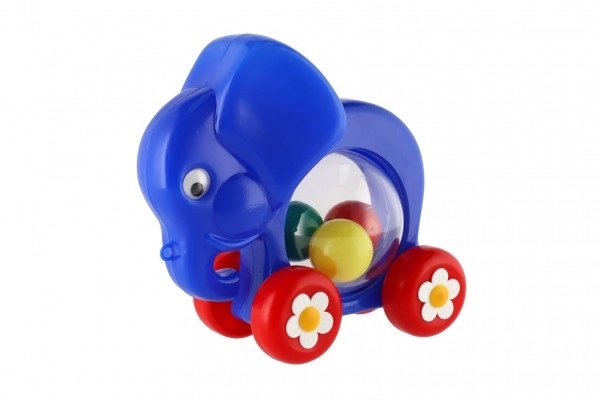 Pull-Along Elephant with Moving Balls Toy