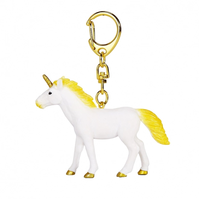 Mojo unicorn keychain yellow