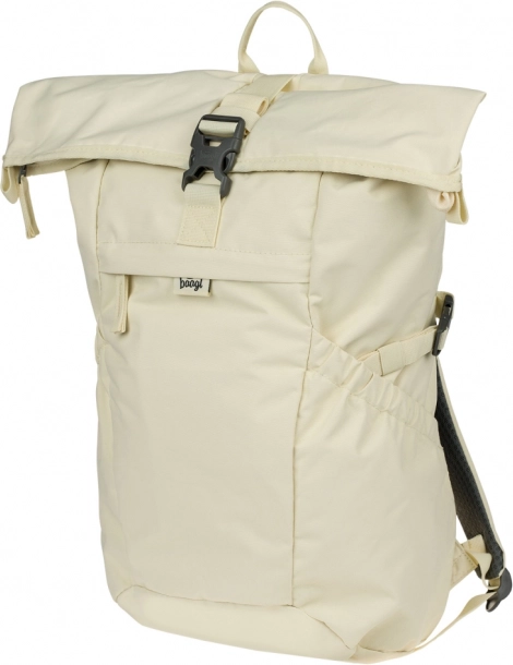 Beige Baagl Roll Backpack
