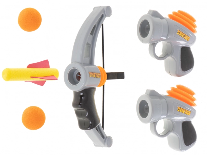 Foam Bullet Blaster and Crossbow Set