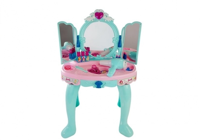 Vanity Table Beauty Set with Mirror and Lights