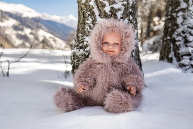 Llorens New Born realistic doll 45 cm with sounds