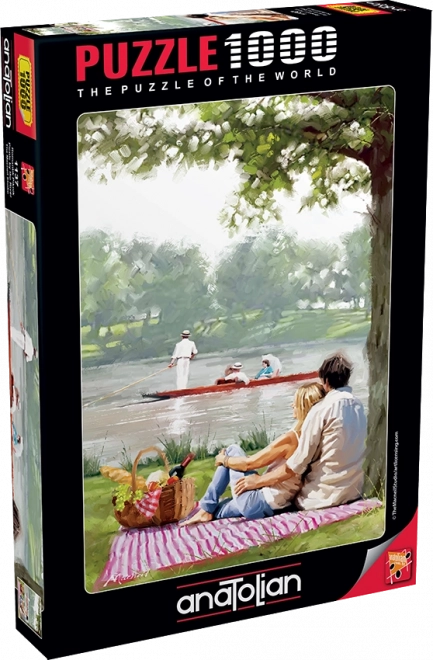 Picnic by the River 1000-Piece Puzzle