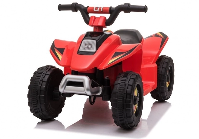 Red Battery-Powered Quad