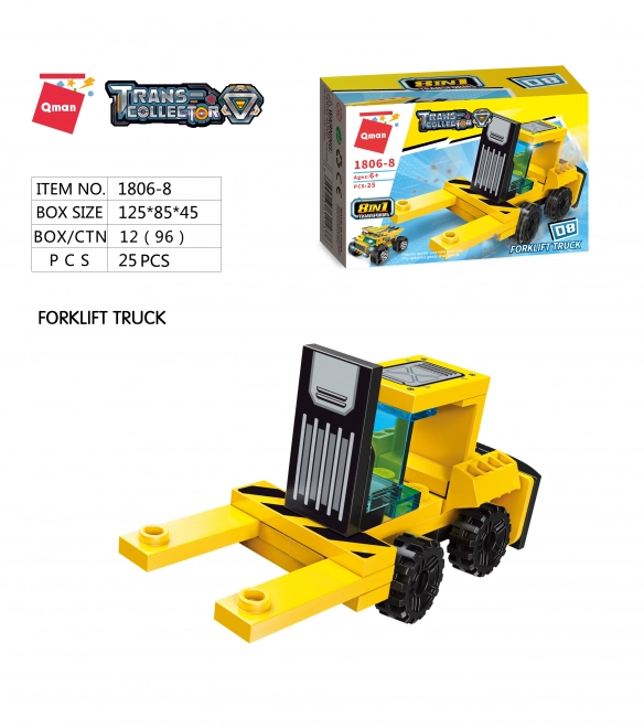 Qman Heavy Transporter Mini Construction Set