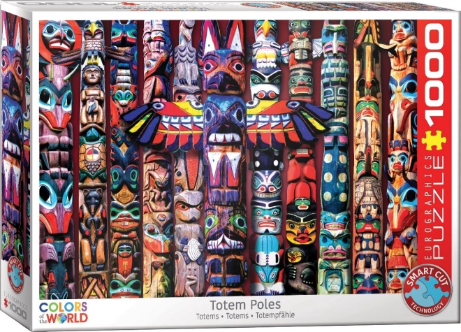 Native American Totems 1000 Piece Puzzle