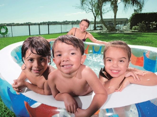 Inflatable Family Pool Ellipse by Bestway