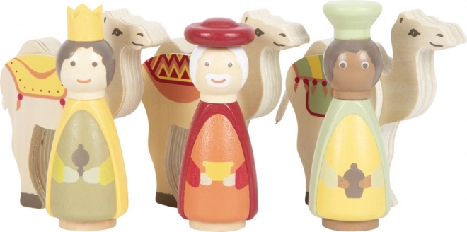 Small Foot Wooden Christmas Nativity Set