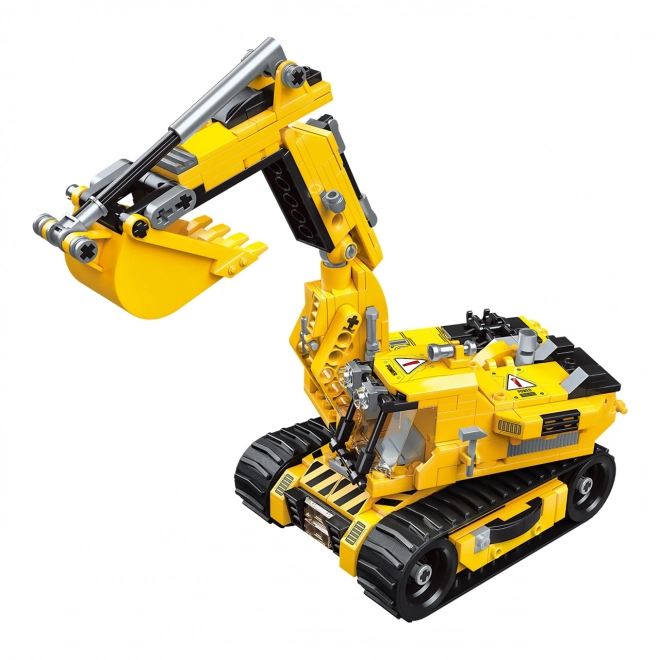 Qman Unlimited Ideas 3-in-1 Construction Machinery Set