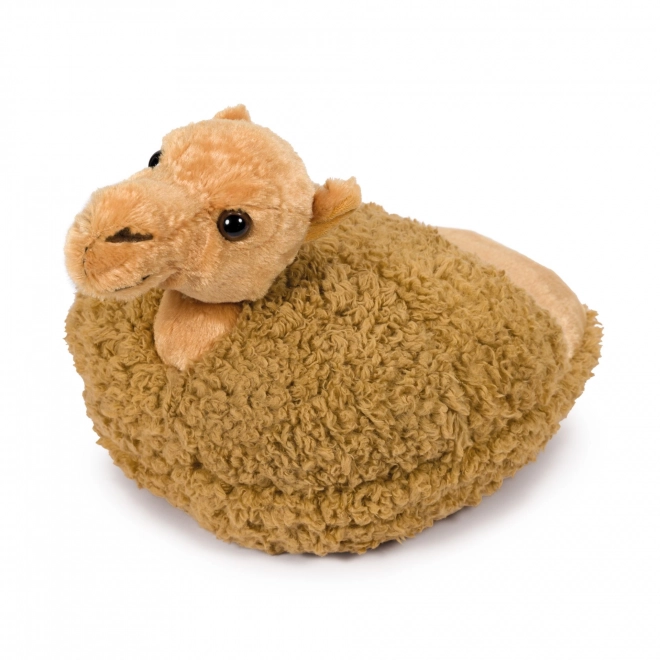 Cozy velvety plush slipper warmer