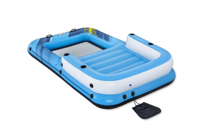 Inflatable Floating Island 4-Person with Sunshade