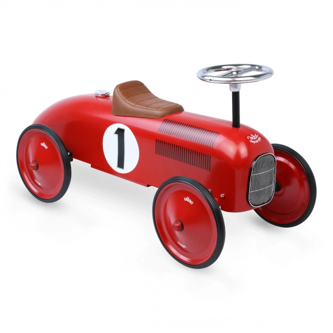 Vilac Vintage Ride-On Car Red