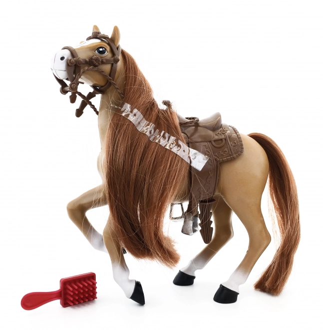 Royal Breeds - Horse with Brush 18 cm