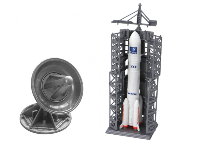 Space Mission Playset with Rocket and Astronaut