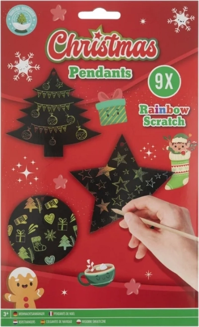 Scratch Off Christmas Ornaments Kit