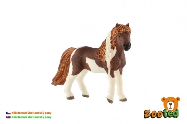 Shetland Pony Figurine 12cm