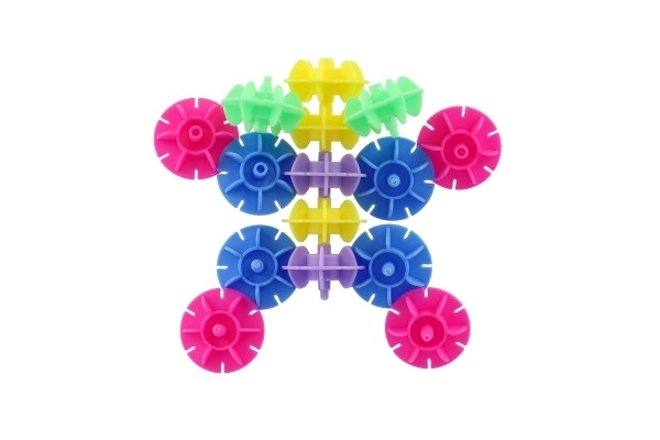 Colorful Snowflake Building Set