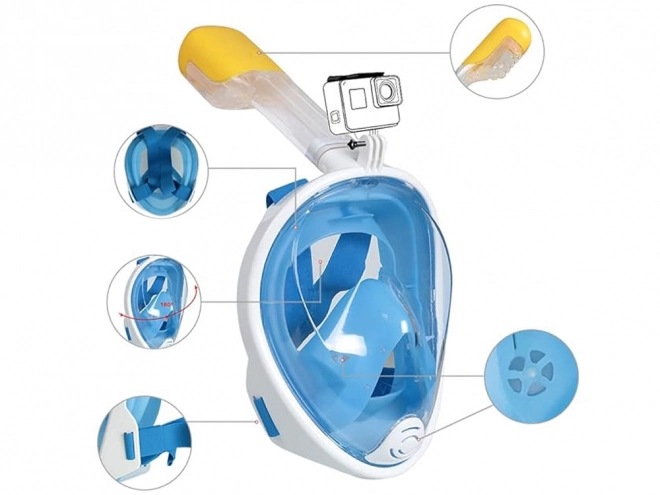 Full Snorkel and Diving Mask S/M SP0762 NI