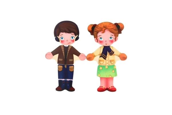 Wooden Dress-Up Puzzle for Boys and Girls