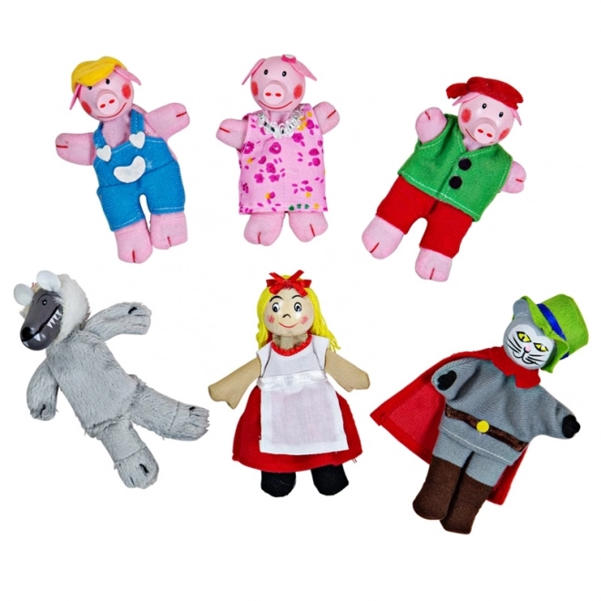 Finger Puppet Fairytale Characters by Bigjigs Toys