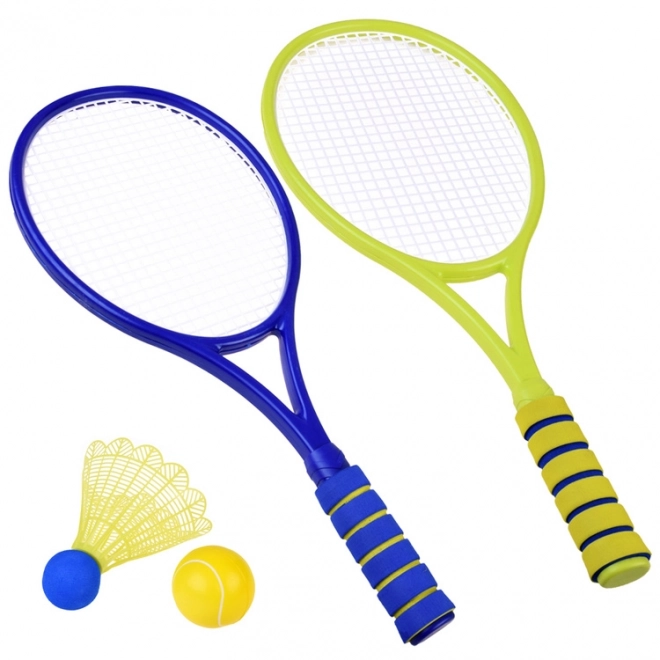 Badminton and Foam Tennis Set