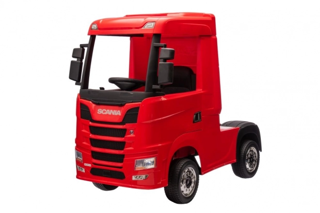 Battery Operated Scania Truck Red 4x4