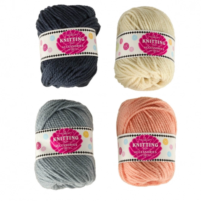 Yarn Set of 4 Skeins