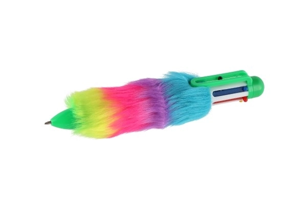 Colorful Plush Pen with Six Colors