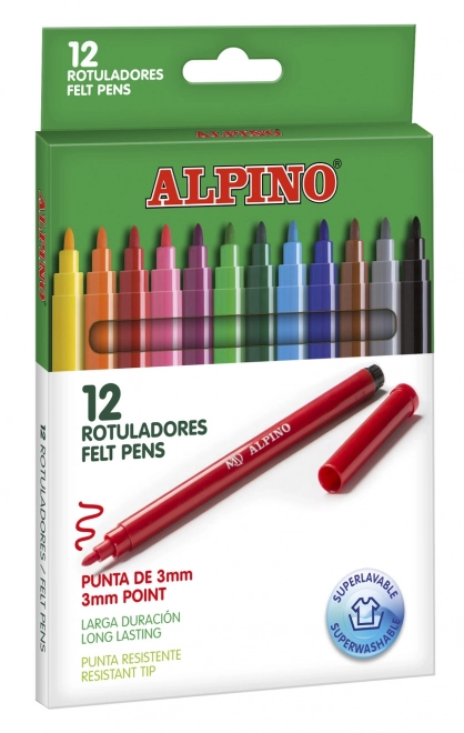 Classic Color Markers 12-Count