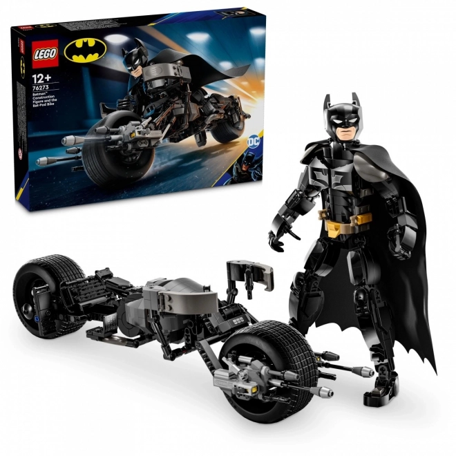 Batman Action Figure with Bat-Pod Motorcycle