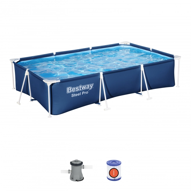 Familienpool Bestway Steel Pro 300x201x66 cm