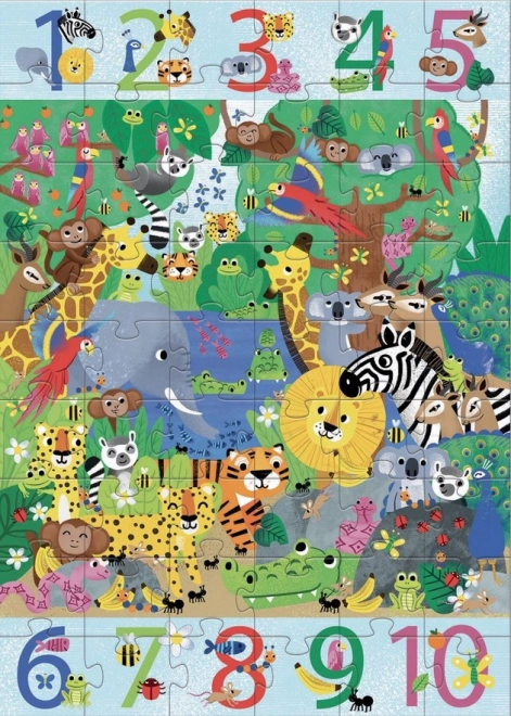 DJECO Jungle Puzzle 54 Pieces