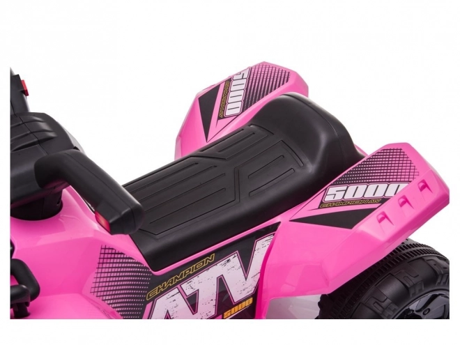 Children's Battery Quad Pink