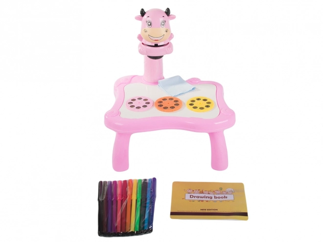 Kids Drawing Projector Table