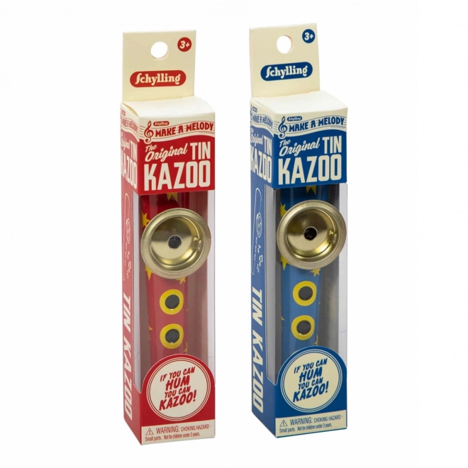 Schylling Classic Metal Kazoo Blue