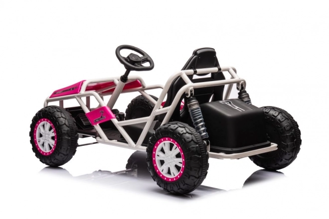 Electric Buggy Car Pink 24V