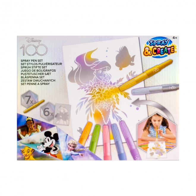 Blow Painting Set Disney Princesses