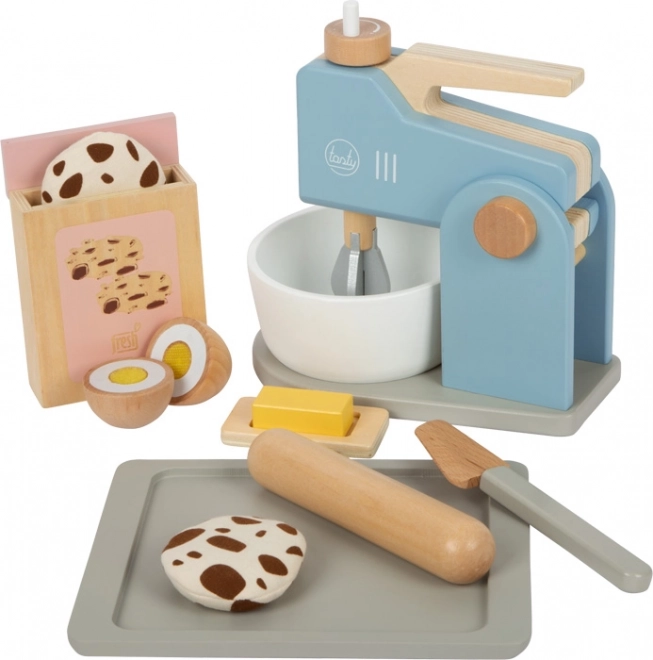 Small Foot Wooden Kitchen Mixer with Accessories