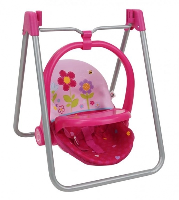 3-in-1 Doll Set: Feed, Swing, Travel