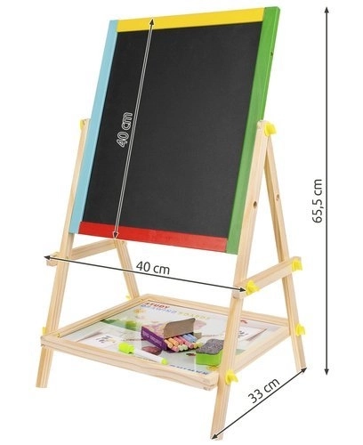 Wooden Double-sided Kids Board Kruzzel