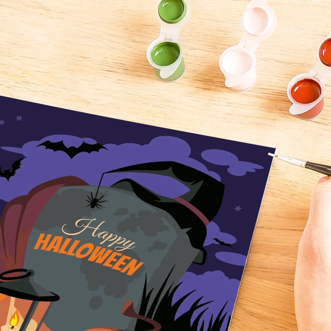 CreArt Halloween Painting by Numbers Kit