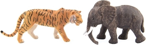 Tigre ed elefante – specie iconiche del safari