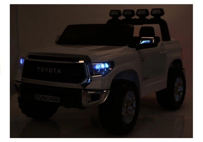 Electric Ride-On Car Toyota Tundra White