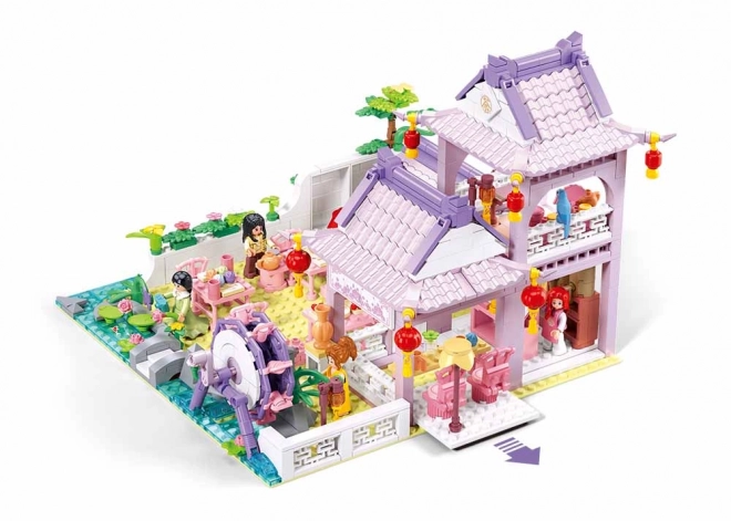 Girls Dream Tea House with Ornamental Garden