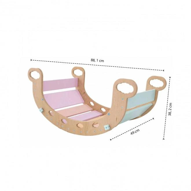 Montessori Wooden Swing for Toddlers